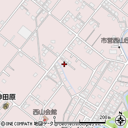 静岡県浜松市中央区西山町2036周辺の地図