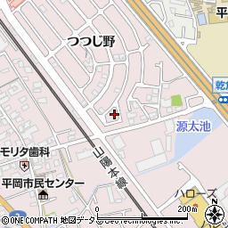 兵庫県加古川市平岡町つつじ野1-317周辺の地図