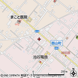 静岡県浜松市中央区西山町2296周辺の地図