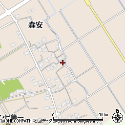 兵庫県加古郡稲美町森安432-7周辺の地図