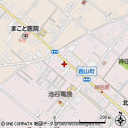 静岡県浜松市中央区西山町2295周辺の地図