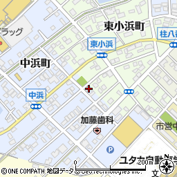 愛知県豊橋市中浜町144周辺の地図