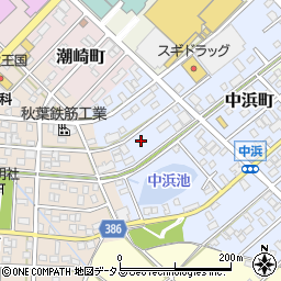 愛知県豊橋市中浜町26-6周辺の地図