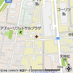 静岡県磐田市豊田845-2周辺の地図