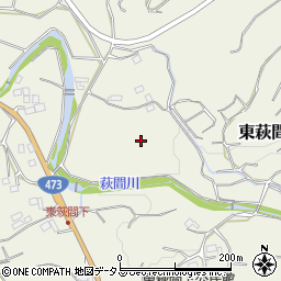 静岡県牧之原市東萩間周辺の地図