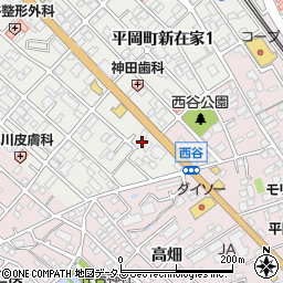 兵庫県加古川市平岡町新在家37-2周辺の地図