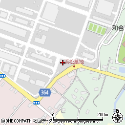 静岡県浜松市中央区西山町1周辺の地図