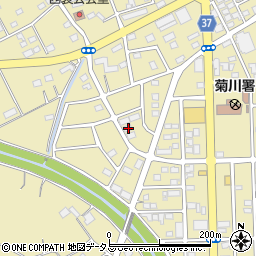 静岡県菊川市加茂5857周辺の地図