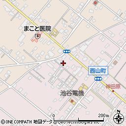 静岡県浜松市中央区西山町2316周辺の地図