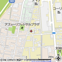 静岡県磐田市豊田845-1周辺の地図
