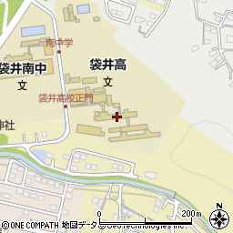 静岡県袋井市愛野2446-1周辺の地図