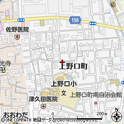 大阪府門真市上野口町16-4周辺の地図