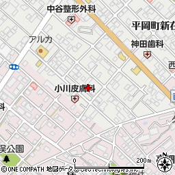 兵庫県加古川市平岡町新在家86-4周辺の地図