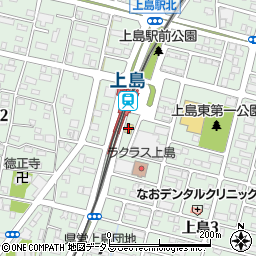 セブンイレブン浜松上島３丁目店周辺の地図