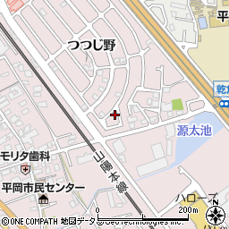 兵庫県加古川市平岡町つつじ野1-33周辺の地図