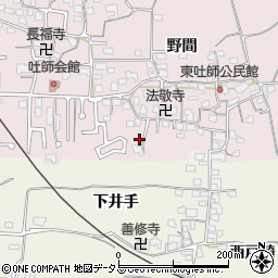 京都府木津川市吐師松葉62周辺の地図