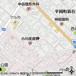兵庫県加古川市平岡町新在家83-13周辺の地図