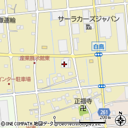 愛知陸運株式会社　浜松営業所周辺の地図