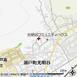 岡山県岡山市東区瀬戸町光明谷353周辺の地図