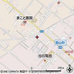 静岡県浜松市中央区西山町2305周辺の地図