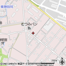 静岡県浜松市中央区西山町126周辺の地図