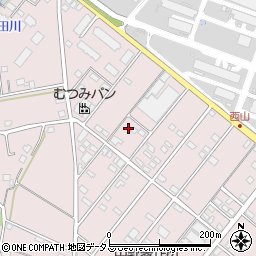 静岡県浜松市中央区西山町124周辺の地図