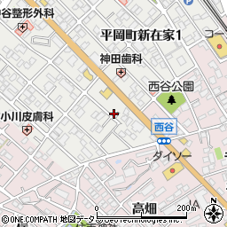 兵庫県加古川市平岡町新在家36-14周辺の地図