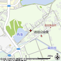 岡山県赤磐市岩田719-1周辺の地図