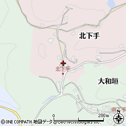 北下手区公民館周辺の地図