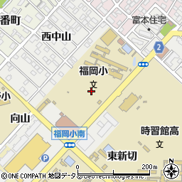 愛知県豊橋市橋良町周辺の地図