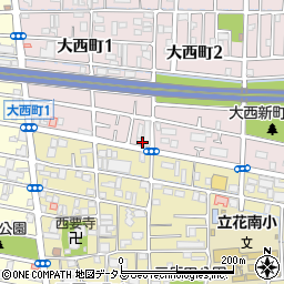 鶴田畳店周辺の地図