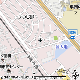 兵庫県加古川市平岡町西谷45周辺の地図