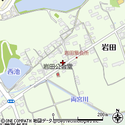 岡山県赤磐市岩田126周辺の地図