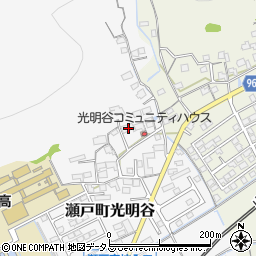 岡山県岡山市東区瀬戸町光明谷361周辺の地図