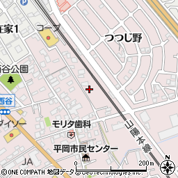 兵庫県加古川市平岡町西谷49周辺の地図