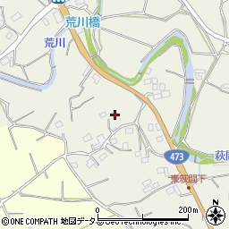 静岡県牧之原市東萩間400周辺の地図