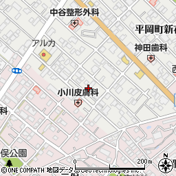 兵庫県加古川市平岡町新在家86-6周辺の地図