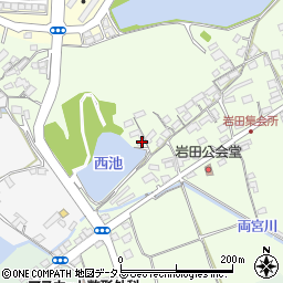 岡山県赤磐市岩田723周辺の地図