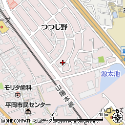 兵庫県加古川市平岡町つつじ野1-329周辺の地図