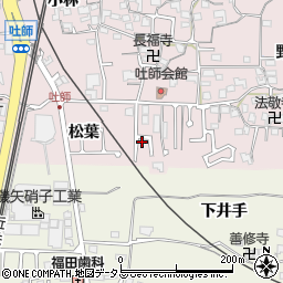 京都府木津川市吐師松葉33周辺の地図