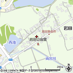 岡山県赤磐市岩田118周辺の地図