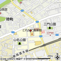 静岡県袋井市山名町3周辺の地図