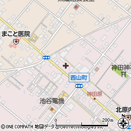 静岡県浜松市中央区西山町2184周辺の地図