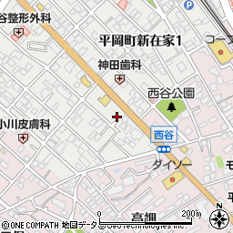 兵庫県加古川市平岡町新在家36-12周辺の地図