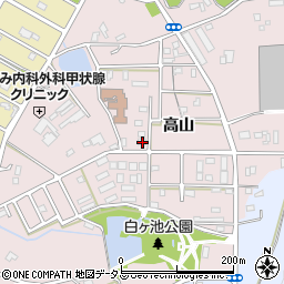 愛知県豊橋市飯村町高山73-1周辺の地図