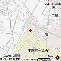 兵庫県加古川市平岡町一色623-1周辺の地図