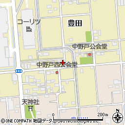 静岡県磐田市豊田746周辺の地図