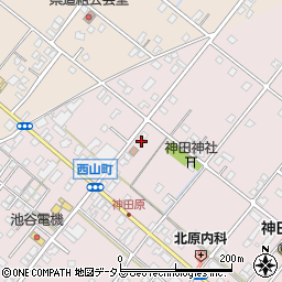 静岡県浜松市中央区西山町2169周辺の地図