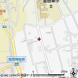 静岡県磐田市富丘3周辺の地図