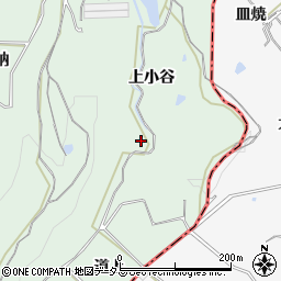 愛知県知多郡美浜町豊丘上小谷周辺の地図